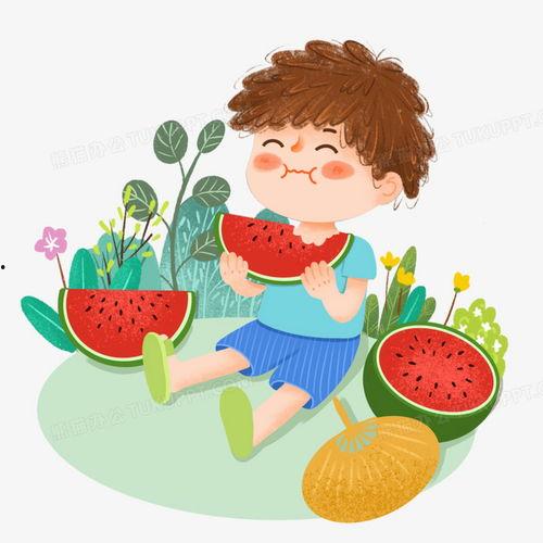 吃瓜图片免费素材,免费素材带你领略吃瓜瞬间